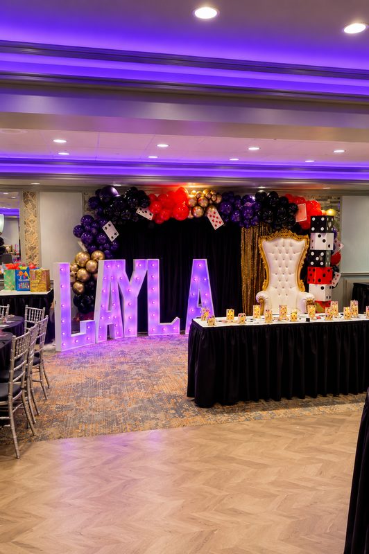 Balloon and event decor by Mama4Creationz at an event in Essex County, NJ (photo 1)